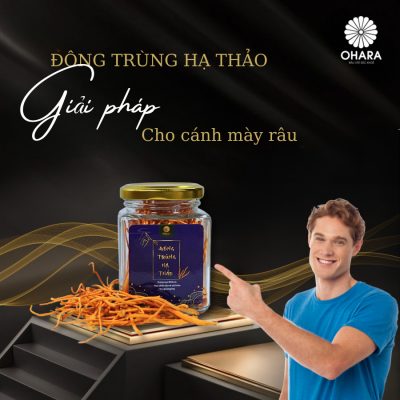 Tác dụng của Đông trùng hạ thảo dành cho cánh mày râu